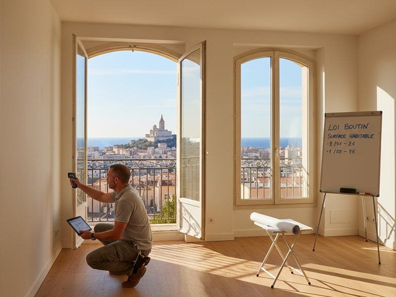 diagnostic immobilier mesurage loi boutin Marseille Toulon Paca